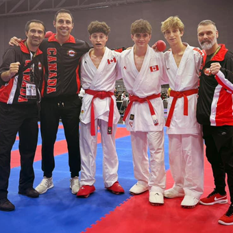 Kids karate class